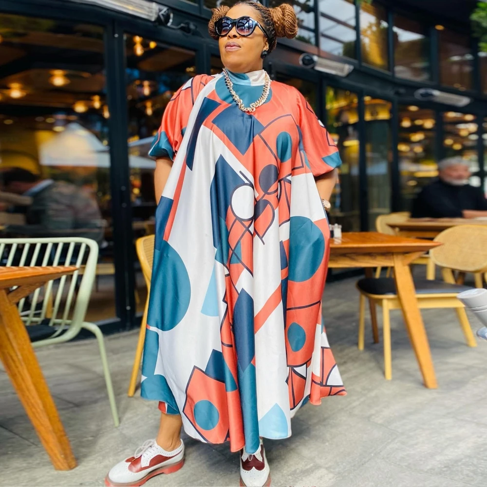 African Dresses For Women 2023 Spring Summer Dashiki Dress Africa Clothes Fashion Elegant Maxi Dresses Ladies Africa Clothing