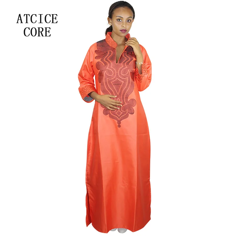 African Dresses For Women Dashiki  Dresses Bazin Riche Traditional African Clothing LA019