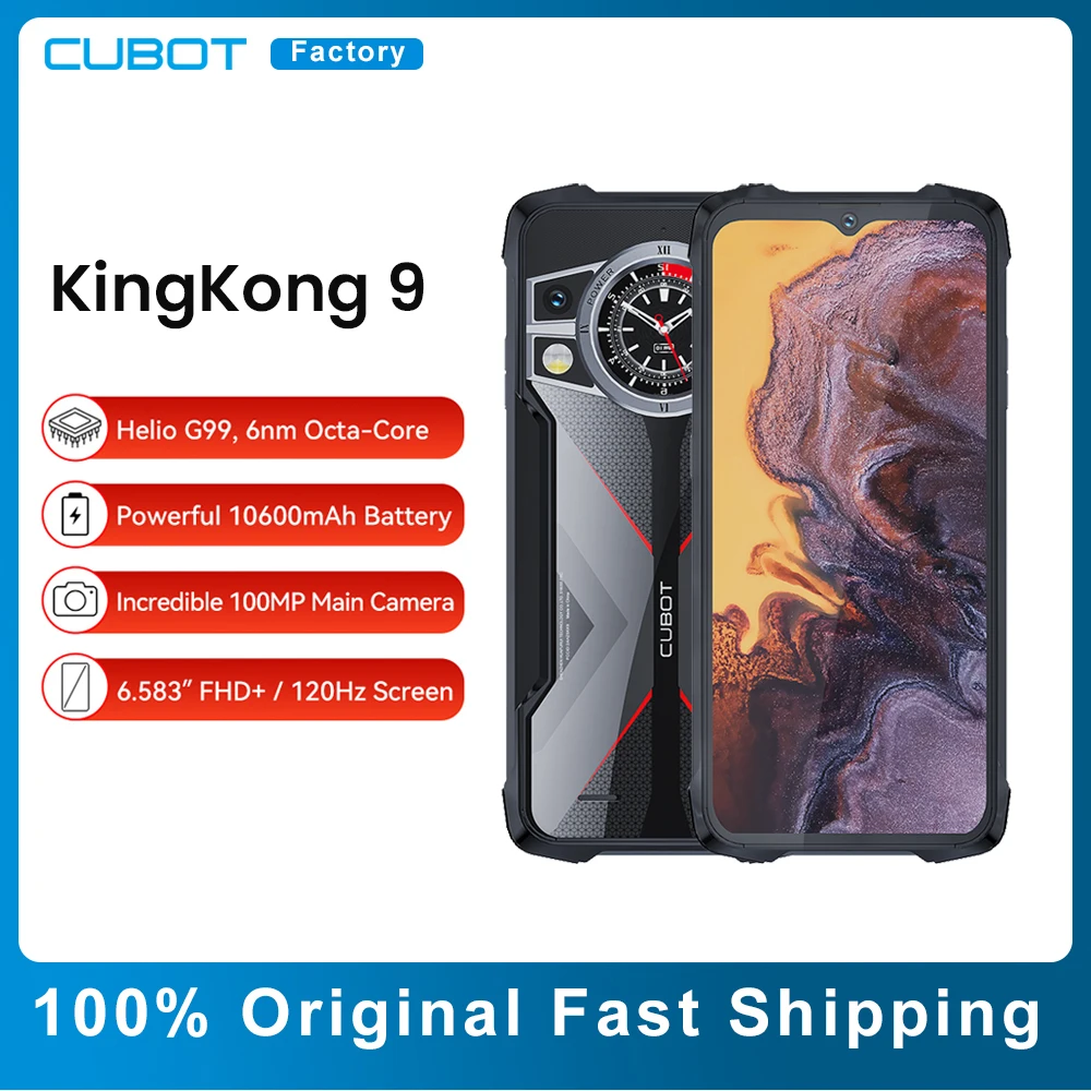 Cubot KingKong 9 Rugged Smartphone 6.583\