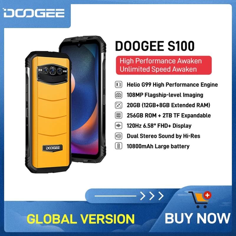 DOOGEE S100 Rugged Phone 6.58\