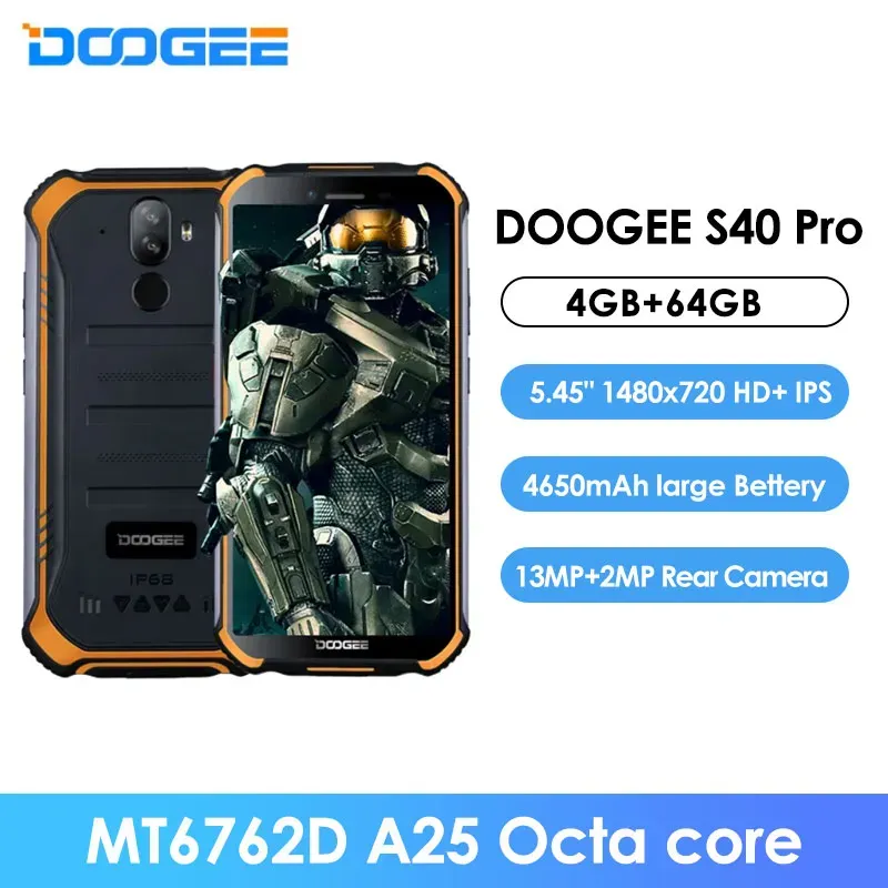 Doogee S40 Pro Rugged Phone 5.45\