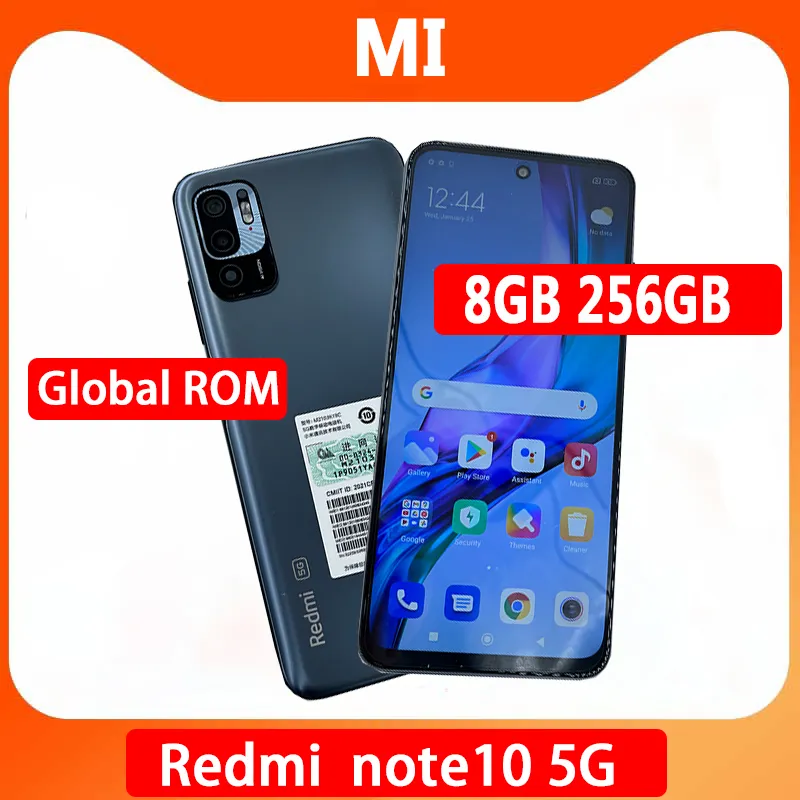 Global ROM Xiaomi Redmi Note 10 5G 256GB 7nm Dimensity 700 6.5\