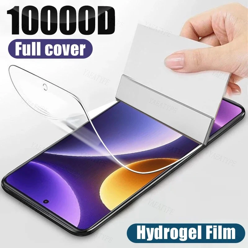 Hydrogel Film For Xiaomi Redmi Note 12 11 10 9 8 Pro 12 Pro Plus 12S 11S Screen Protector For Redmi 12C 12 A1 A2 10 10C 9 8 Film