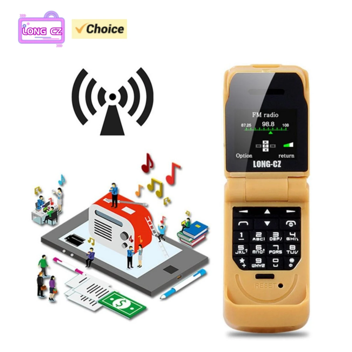 J9 Smallest Clamshell Phone 0.66\