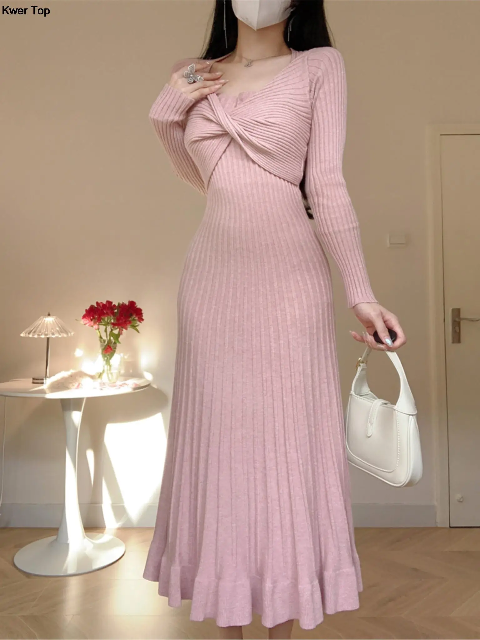 Korean-Chic-One-Piece-Knitted-Dresses-Sexy-Bodycon-Solid-A-line-Sweater-Bow-Robe-Women-Elegant.jpg