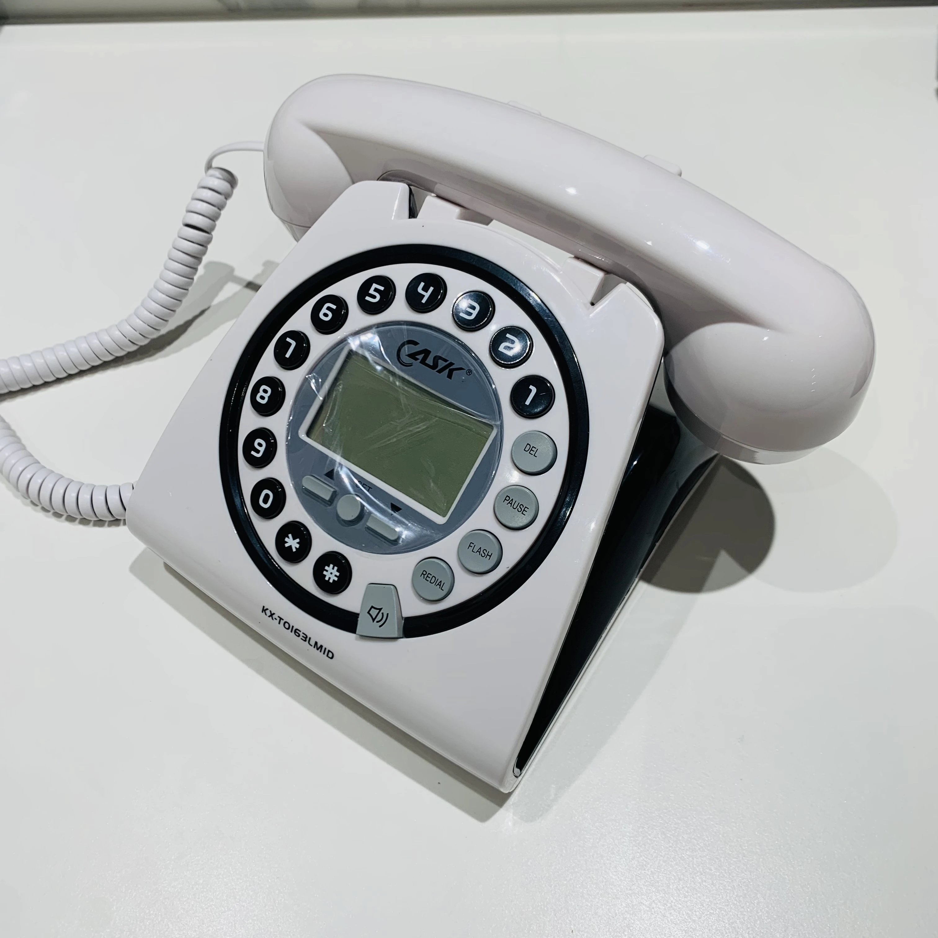 Landline Phones for Home Office Hotel School Corded Single Line Button Desktop Basic Telephone for Seniors Classic Retro Phone