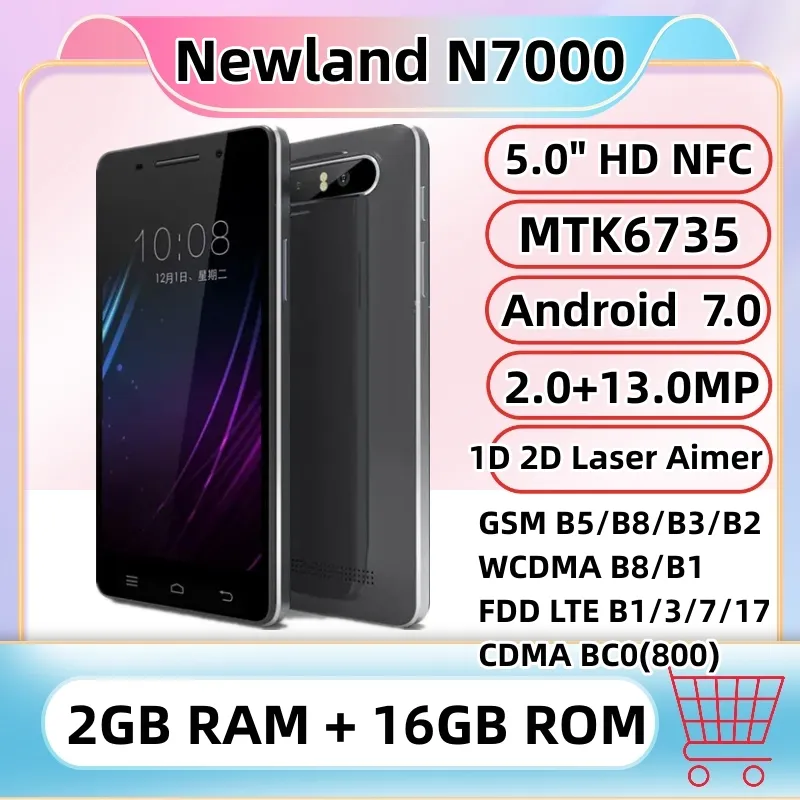 Newland N7000 NFC 4G LTE Smartphone 2GB RAM 16GB ROM 5.0\