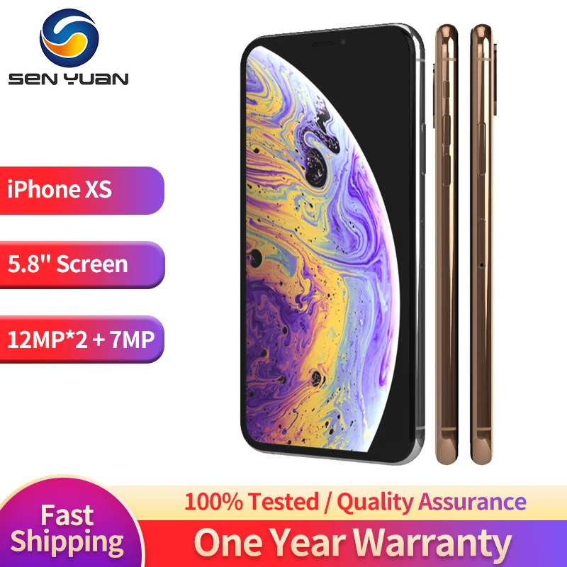 Original Apple iPhone XS CellPhone 5.8\