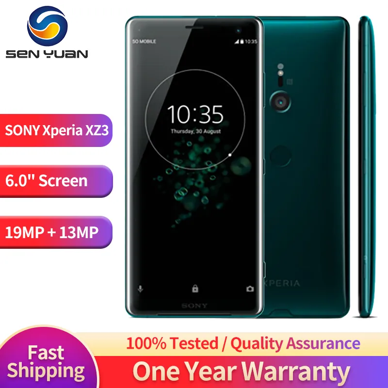 Original Sony Xperia XZ3 4G LTE Mobile Phone Japanese Version 6.0\