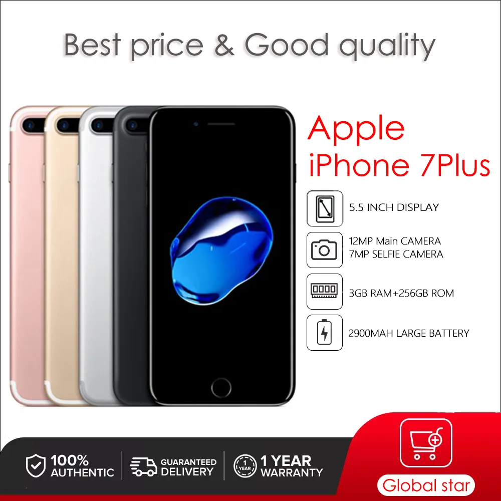 Original Used unlock Apple iPhone 7 Plus Quad-core 5.5\