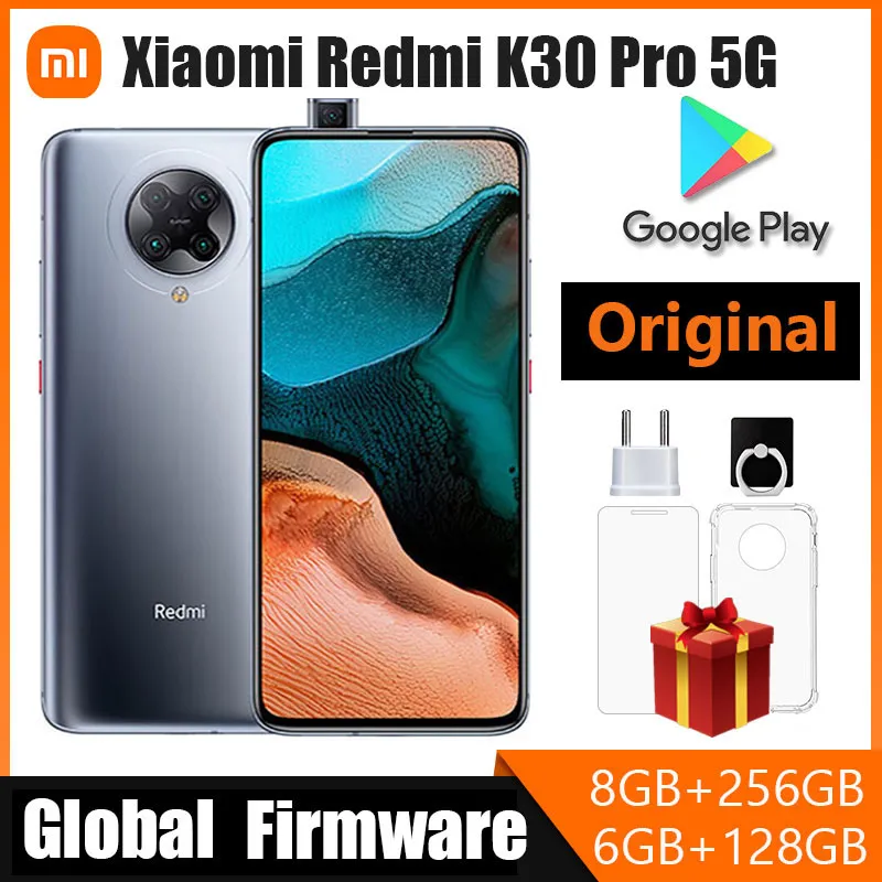 Original Xiaomi Redmi K30 Pro 5G Smartphone Snapdragon 865 Eight Core 6.67 Full Curved Screen 64 Million Pixels