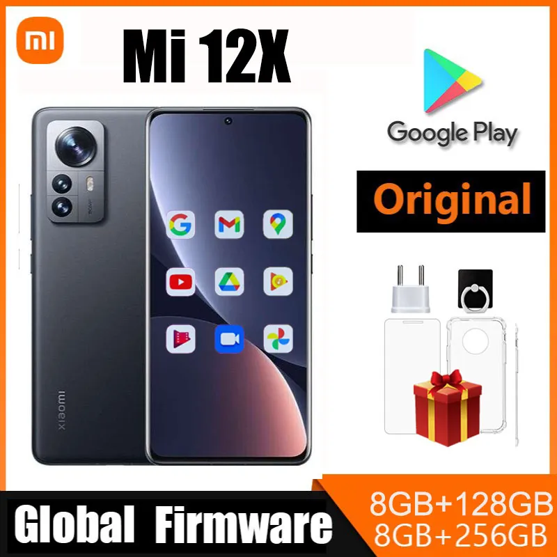 Redmi Xiaomi 12X mobile phone  5G 67W NFCFast Charging Qualcomm Snapdragon 870 MIUI 12.5 Full screen Curved screen