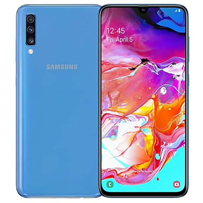 Samsung Galaxy A70 A705F/DS 4G LTE Mobile Phone Dual SIM 6.7” 6GB RAM 128GB ROM 32MP Original Unlocked CellPhone