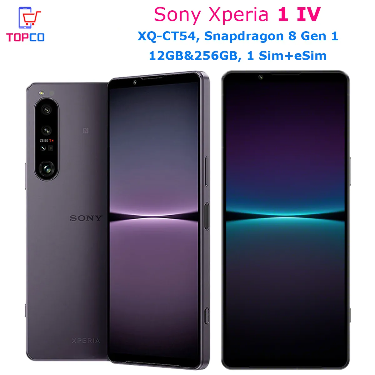 Sony Xperia 1 IV XQ-CT54 256GB Original 5G Mobile phone 6.5\