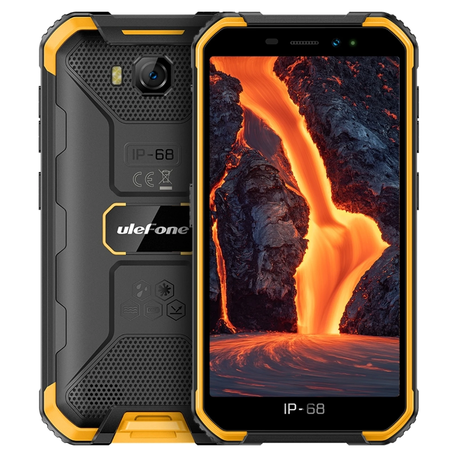 Ulefone Armor X6 Pro Rugged Phone 4GB+32GB IP68 Waterproof 4000mAh 5.0 inch Android 12.0 MediaTek Helio A22 4G NFC Smartphone