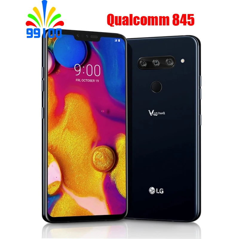 Unlocked Dual Sim LG V40 ThinQ 6.4\