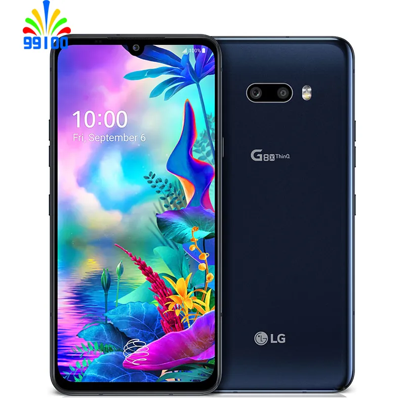 Unlocked Original Cellphone LG G8X ThinQ Dual/Single Sim For Option 6GB+128GB Qualcomm 855  6.4 Inch (Without Polish)