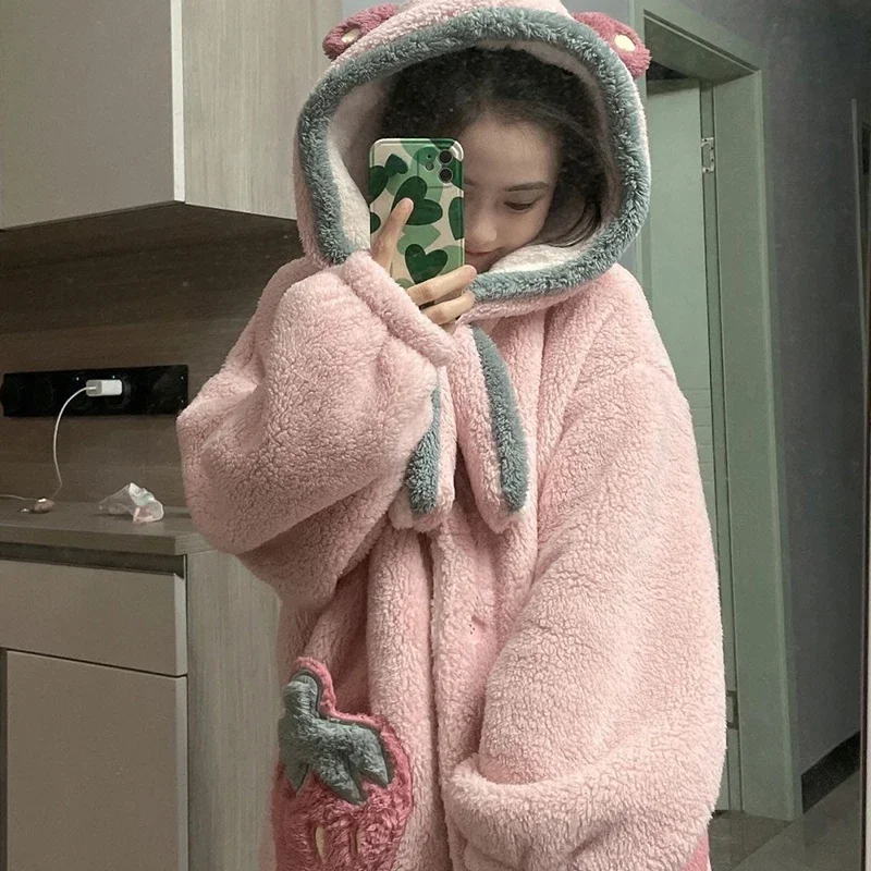 Women-Hooded-Sleepwear-Nightdress-2023-Strawberry-Robe-Long-Sleeve-Warm-Homewear-Winter-Loose-Nightgown-Coral-Fleece.jpg