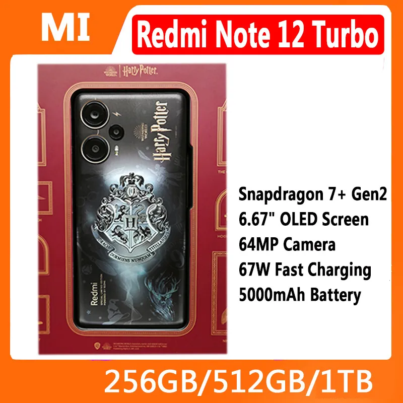 Xiaomi Redmi Note 12 Turbo 5G Snapdragon 7+ Gen 2 64MP Main Camera 67W Charging 120Hz OLED Display 5000mAh Battery