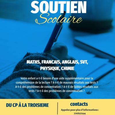 📚Soutien Scolaire à Domicile à Dakar ! 🏡