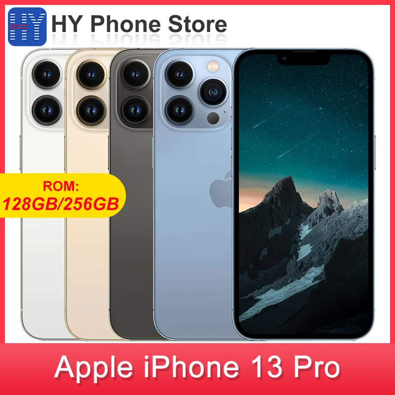 Apple iPhone 13 pro 128GB/256GB ROM Unlocked 5G A15 Bionic Chip With Face ID 6.1\