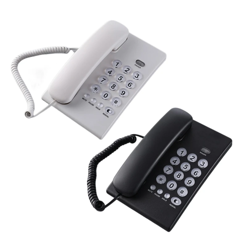 Corded Phones Landline Home Phone Landline Phones Big Button Landline Telephone J60A