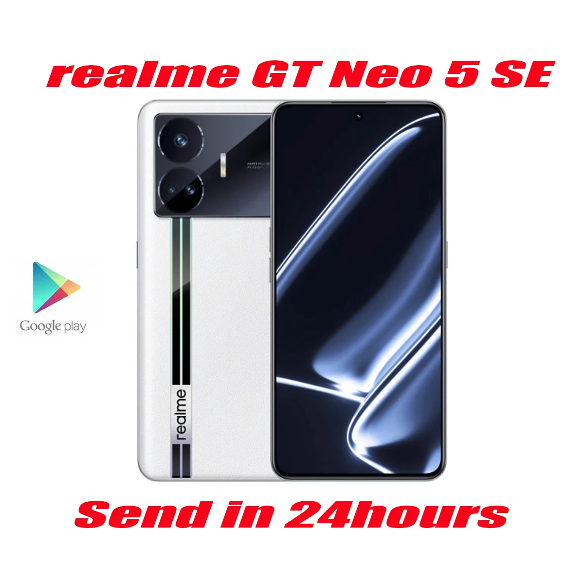 Customized ROM Realme GT Neo5 SE  5G Smart Phone 6.74” Snapdragon 7 Gen2 Plus NFC  AMOLED1.5K 5500mAh Battery 100W 64MP Camera