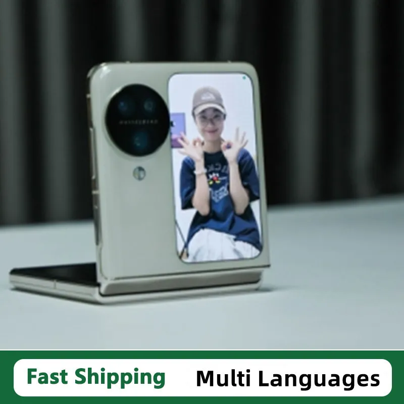 DHL Fast Delivery Oppo Find N3 Flip Cell Phone 50.0MP Camera Fingerprint Dimensity 9200 Octa Core 6.8\