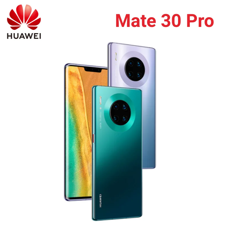 HUAWEI Mate 30 Pro Smartphone Harmony  6.53 inch 4G/5G Network 32MP+40MP Camera Mobile phoes 128GB/256GB ROM Cell phone