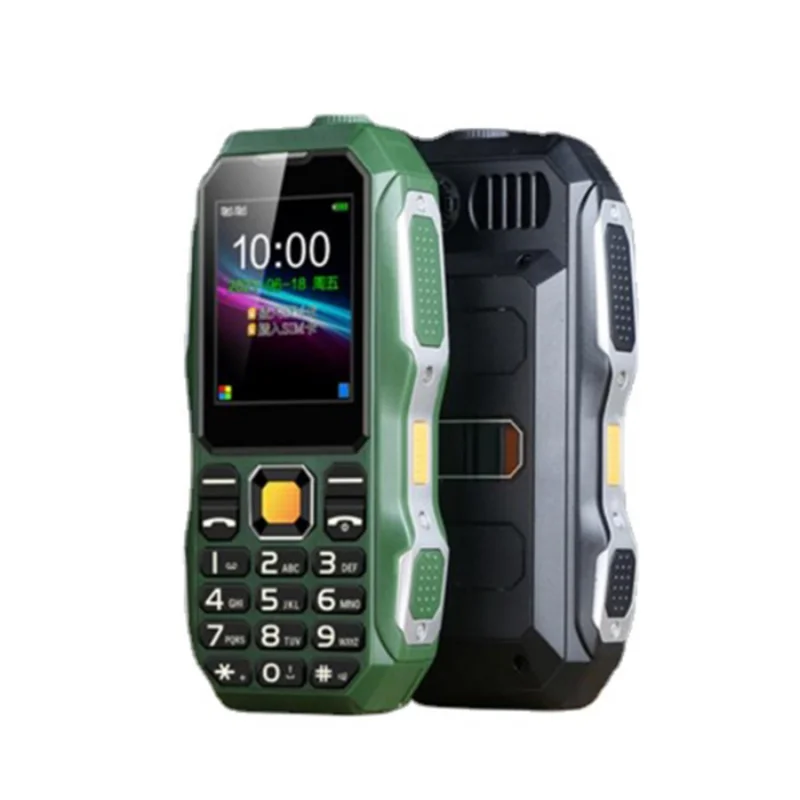 MINI Rugged Mobile Phone 1.8 Inch Push Button Dual Sim Bluetooth Flashlight MP3 FM BigHorn Cheap Dustproof Shockproof CellPhone