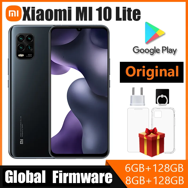 MIUI 11  Xiaomi 10 Lite 5G smartphone  Snapdragon 765G Global Version 4160mAh Battery Android 128GB 256GB