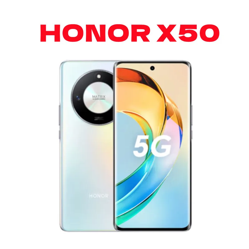 New Official honor HONOR X50 5G Mobile phone 6.78inches 5800mAh Battery 108 MP main camera AMSnapdragon 6 Gen 1 OLED 120