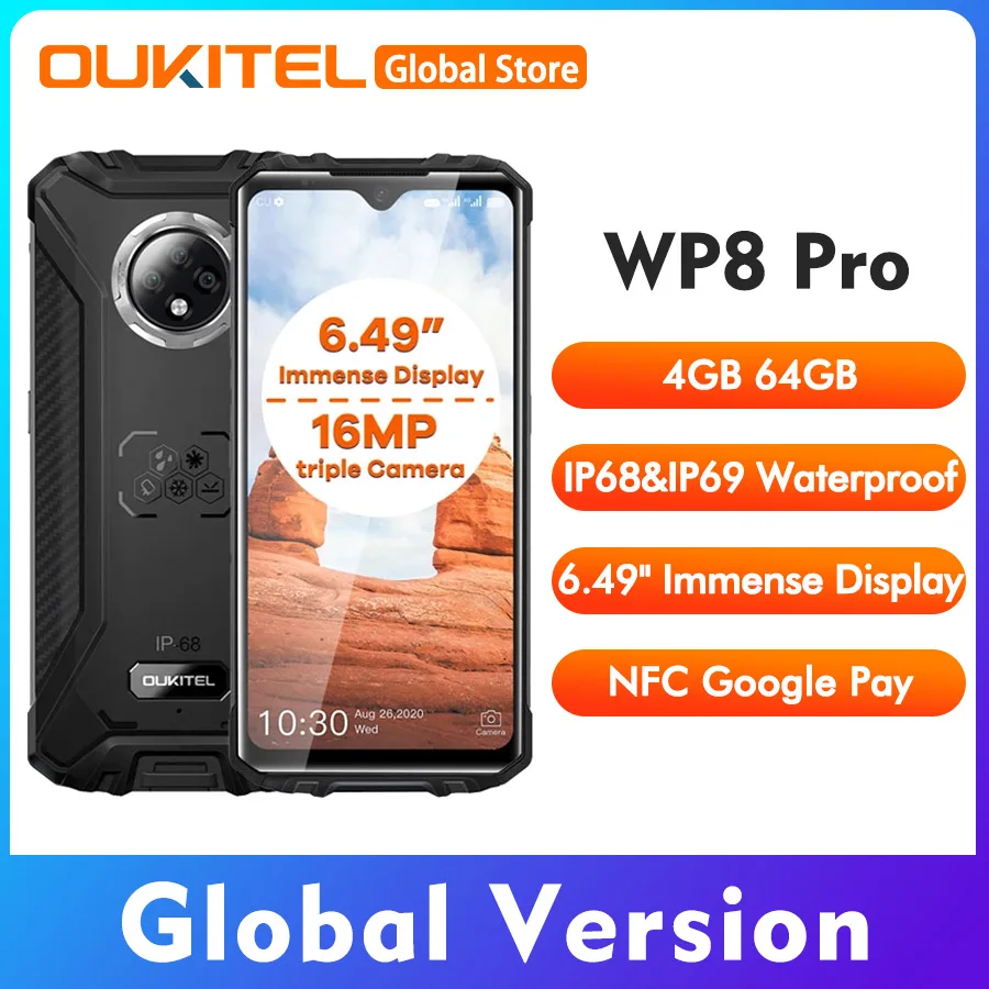 OUKITEL WP8 Pro NFC 6.49\