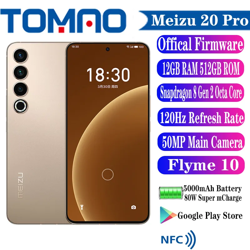 Official New Meizu 20 Pro 5G Mobile Phone 6.81\