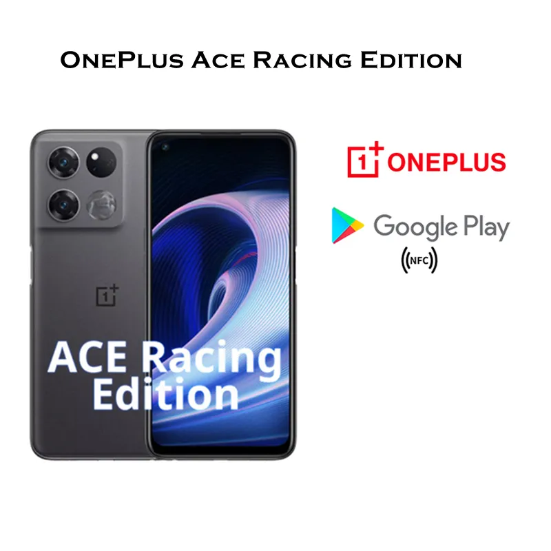 OnePlus Ace Racing Edition 5G Mobile Phone MTK Dimensity 8100 MAX 6.59” 120Hz Screen Smart Phone 64MP Camera 5000mAh Battery