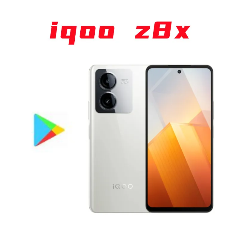 Original New Official VIVO iQOO Z8X 5G Cell Phone Snapdragon 6 6.64inch LCD 6000mAh 44W Super Charge 50MP Camera Android 13