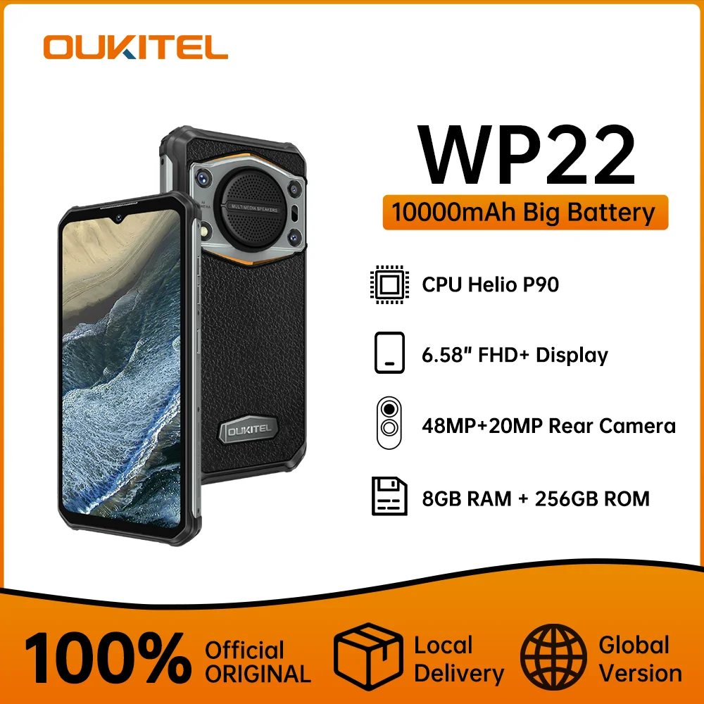 Oukitel WP22 Rugged Smartphone 6.58\