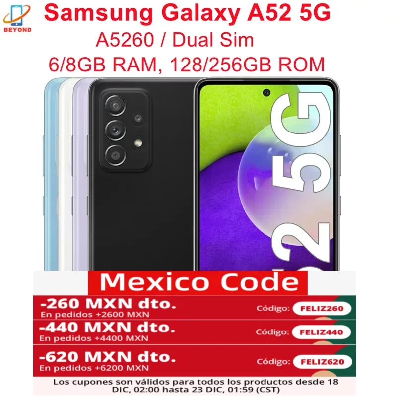 Samsung Galaxy A52 5G A5260 Dual Sim 6.5\