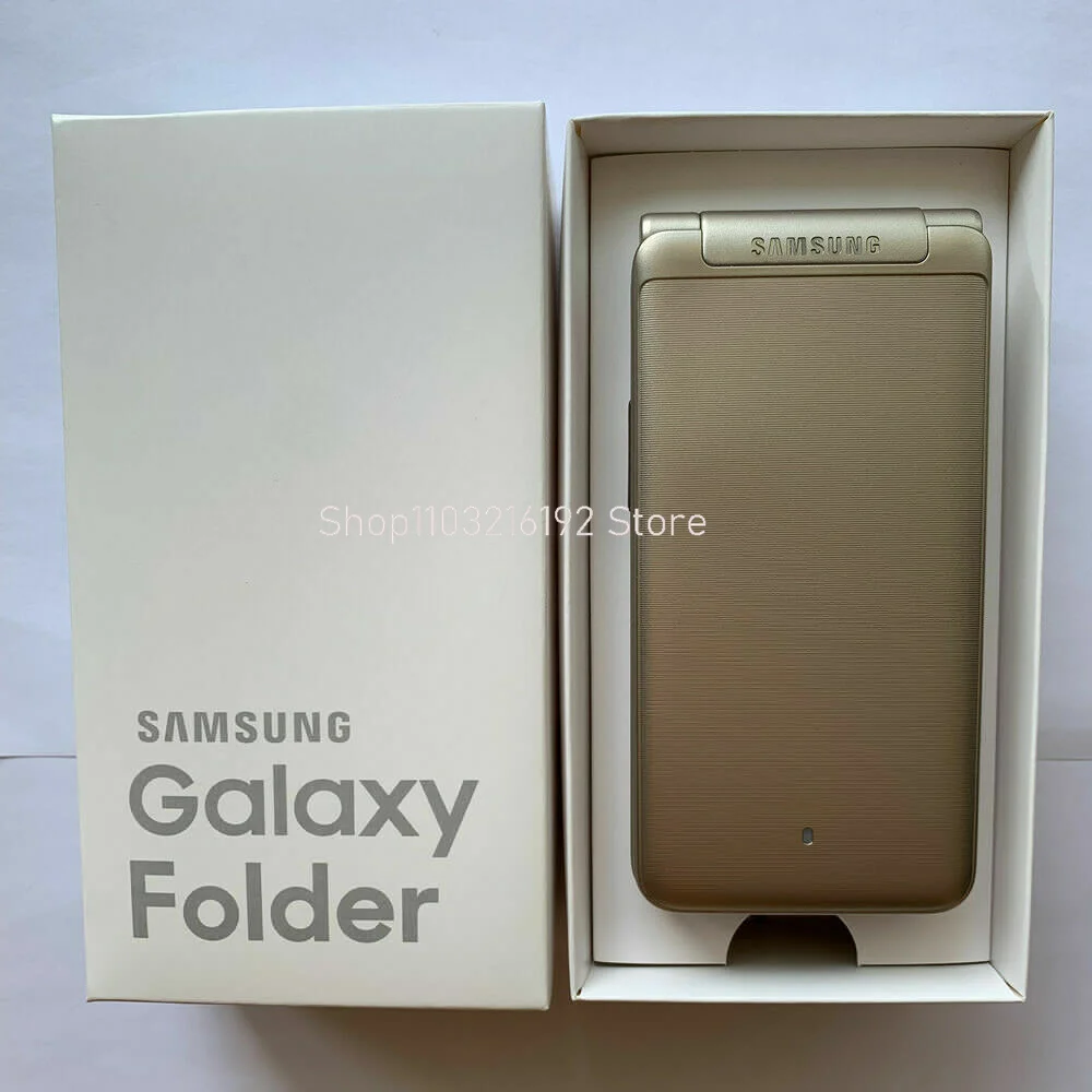 Samsung Galaxy Folder G1600 Dual SIM LTE Flip Unlocked SmartPhone- New Sealed