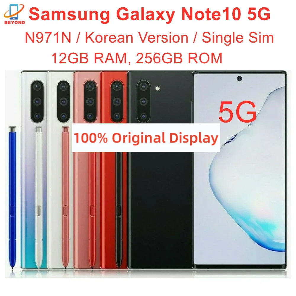 Samsung Galaxy Note10 Note 10 5G N971N 6.3\