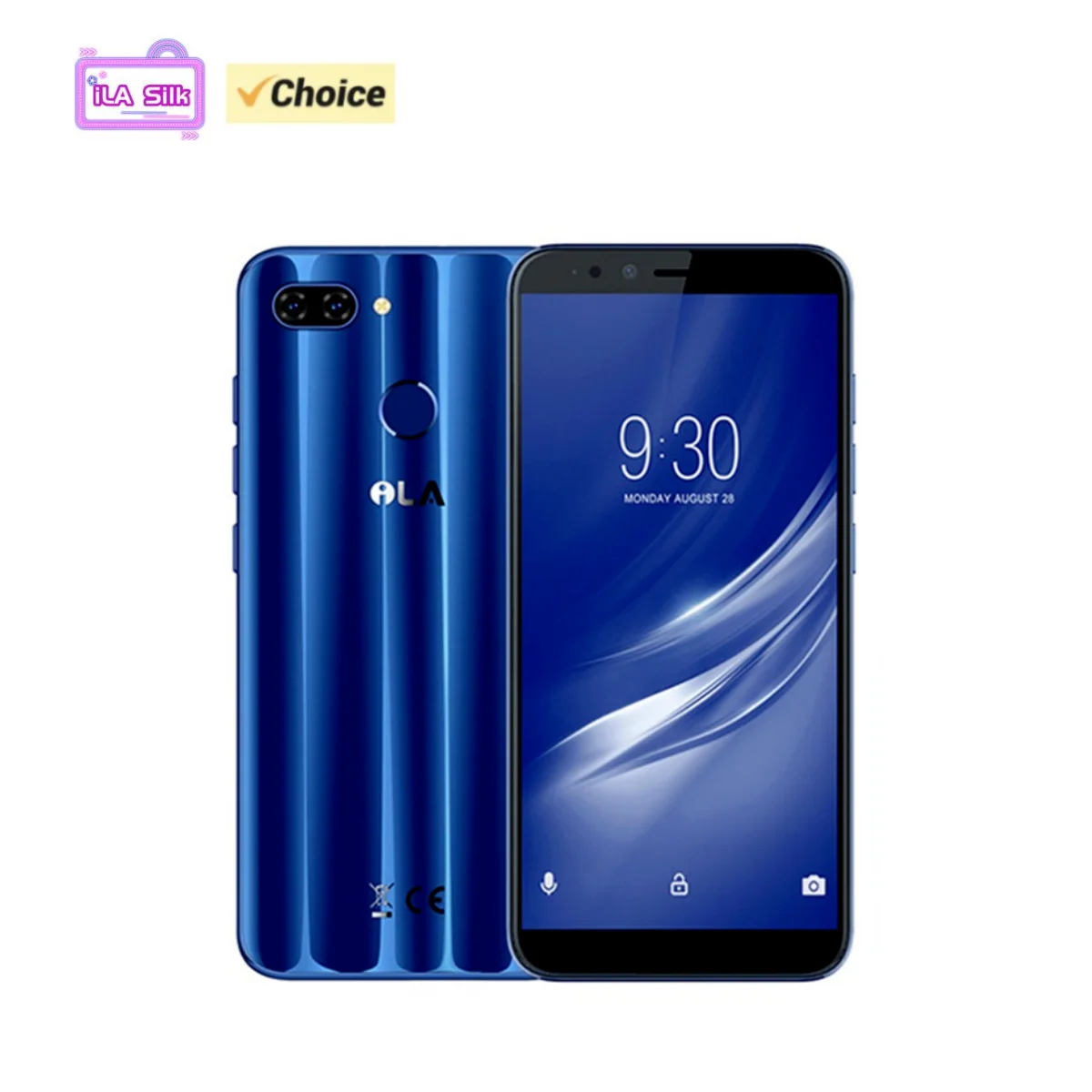 iLA Silk Instock 5.7” Octa Core 4GB 64GB Android Smartphone Snapdragon 430 16MP 13MP 3000mAh Mobile Phone 4G LTE OTG Cellphone