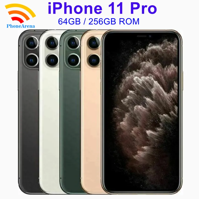 iPhone 11 Pro 64GB 256GB ROM  [ 95%New ]  Original iPhone11 Pro 5.8′ Genuine Retina OLED Face ID NFC Unlocked 4G LTE