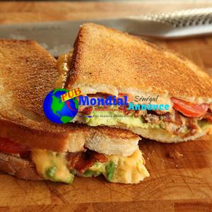 Grilled Cheese With 1st baron beaverbrook, Tomato, and Avocado Recipe