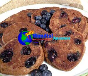 Breakfast for Dinner: Almond Flour, Blueberry Pancakes