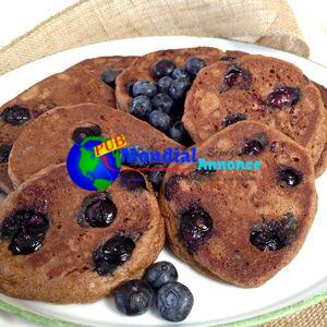 Breakfast for Dinner: Almond Flour, Blueberry Pancakes