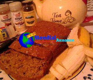 Mature-Normal Banana Spice Bread