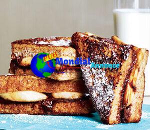 Banana-Chocolate French Toast