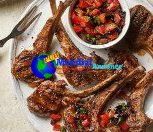 Moroccan Lamb Chops with Tomato-Olive Enjoy