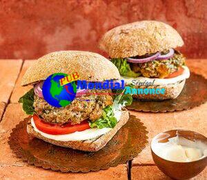 Moroccan-type lamb burgers