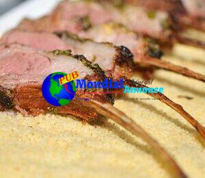 Grilled Moroccan-Spiced Rack of Lamb Recipe